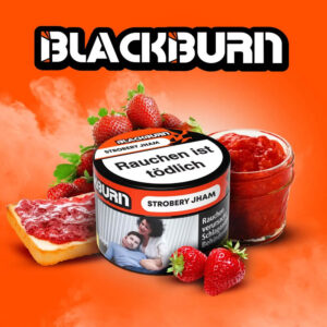 Black Burn Tabak Strobery Jham 25g - Shisha Dome